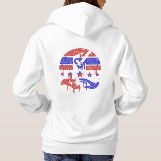 Sudadera Manos de la Unidad (Reverso)