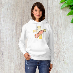 Sudadera Manos En La Hoodie De Mujeres Cruzadas