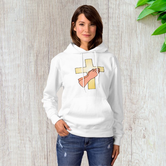 Sudadera Manos En La Hoodie De Mujeres Cruzadas (Subido por el creador)