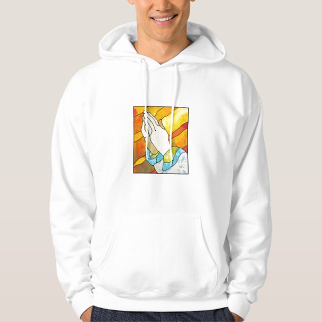 Sudadera Manos rezando (Anverso)