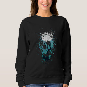 Sudadera Mansión de cráneo humano embrujada espeluznante te