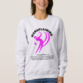 Sudadera MANSPLACIÓN divertida del golf femenino