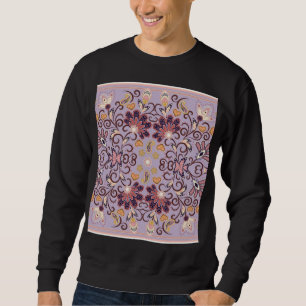 Sudadera Manteles florales indios: adorable patrón pastel