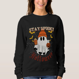 Sudadera Mantén el Espíritu Fantasmagórico de Halloween