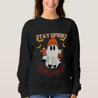 Sudadera Mantén el Espíritu Fantasmagórico de Halloween