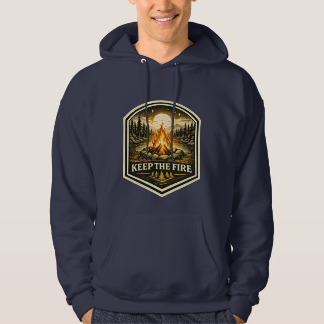 SUDADERA MANTEN EL FUEGO (Anverso)