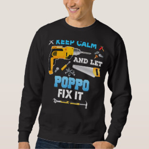 Sudadera Mantén La Calle Y Deja Que La Poppo Lo Arregle Pad