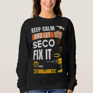 Sudadera Mantén La Calle Y Deja Que Seco Arregle Handyman C