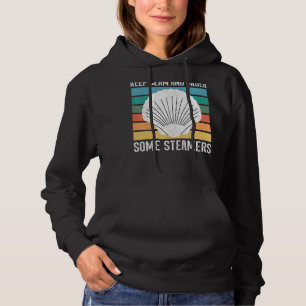 Sudadera Mantén la calma u2013 Molusco concha de mejillón m
