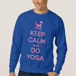 Sudadera Mantén la Calma y Haz Yoga