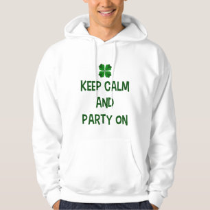 Sudadera Mantén la Calma y Sigue de Fiesta