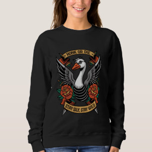 Sudadera Mantén la tontería, mantén la locura en mi era de 