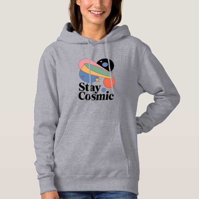 Sudadera Mantén lo Cósmico (Anverso)