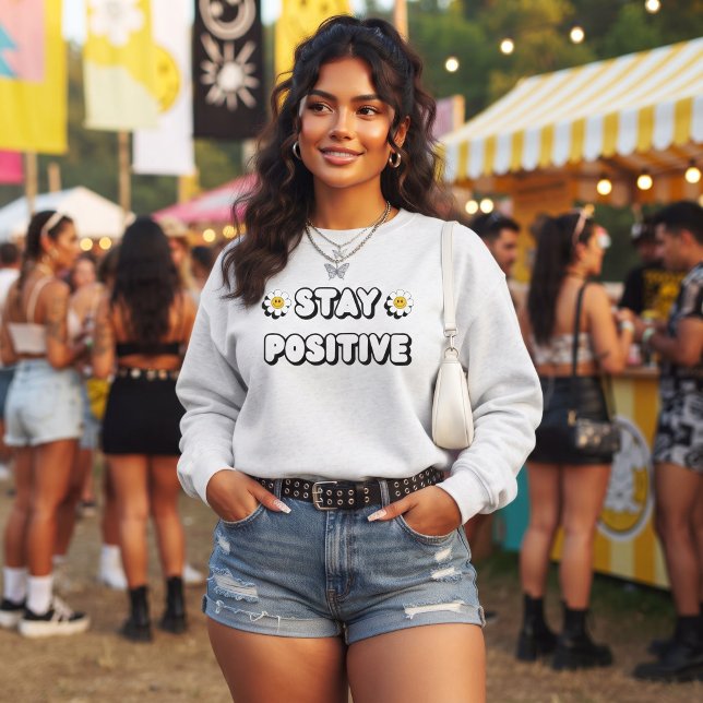 Sudadera Mantén Positivo (Subido por el creador)