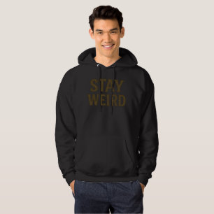 Sudadera Mantén Raro Ropa Callejera Retro 