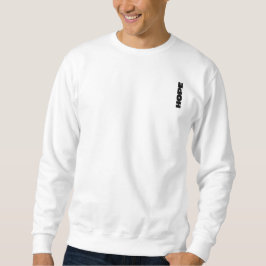Sudadera Mantén viva tu esperanza - Blanco