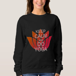 Sudadera Mantener el yoga tranquilo