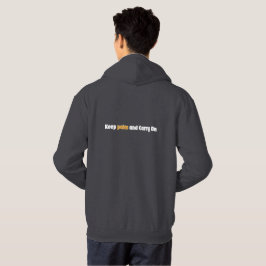 Sudadera Mantener la palma y continuar - Atardecer tropical