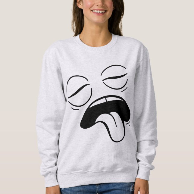 Sudadera Mantener o diseñar su propia camiseta (Anverso)