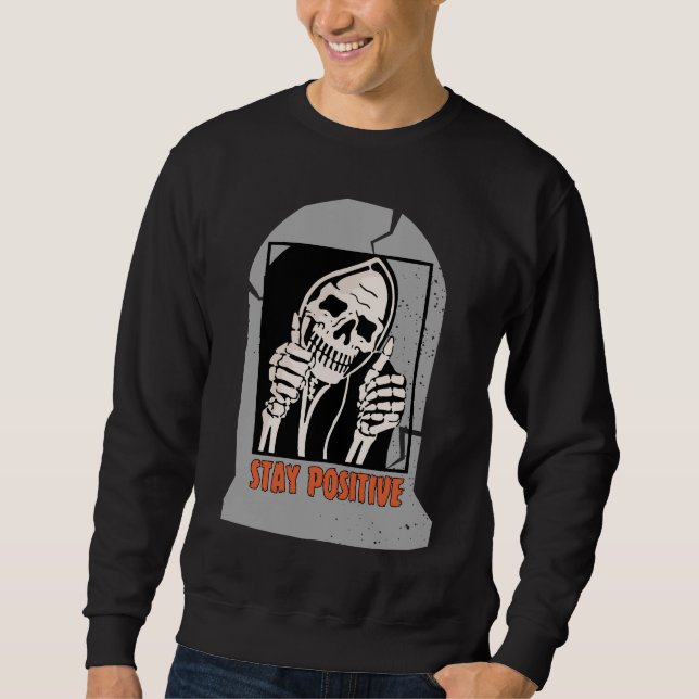 SUDADERA MANTENER SKELETON POSITIVO (Anverso)