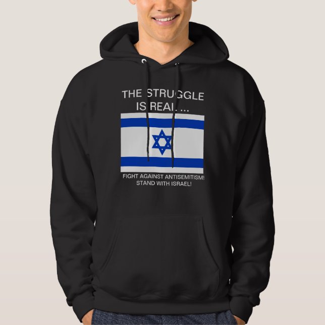 SUDADERA MANTENERSE CON ISRAEL SWEATSHIRT (Anverso)