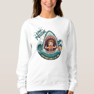 Sudadera MANTENERSE POSITIVO: Todo va a estar bien