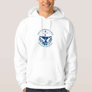 Sudadera Mantenga las ballenas tranquilas y del estudio