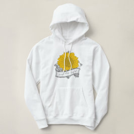 Sudadera Mantenga su girasol salvaje