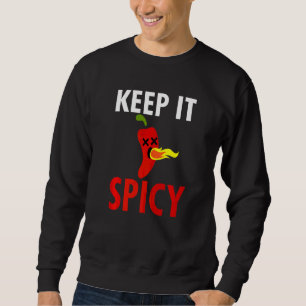 Sudadera Manténganlo picante salsa picante de pimienta pica