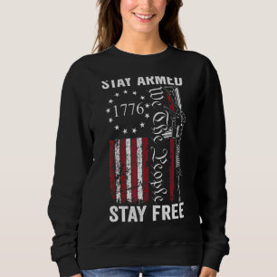 Sudadera Manténganse armados gratis Pro Guns 2a enmienda AR