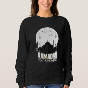 Sudadera Manténgase tranquilo es Ramadán Guay Ramadan Karee