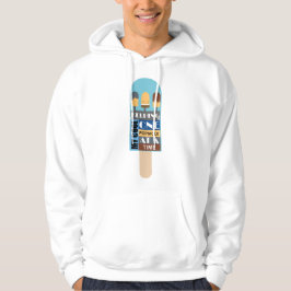 Sudadera Manteniendo la Calma Un Palito de Helado a la Vez