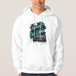 Sudadera Manteniéndolo Viejo de Escuela - Boombox de la Vie