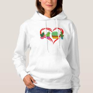 Sudadera Mantenlo con calma, manténgalo con cactus