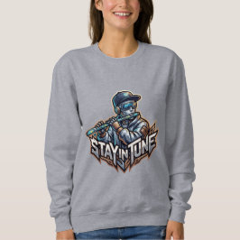 Sudadera Mantente en sintonía – Vibraciones inspiradas