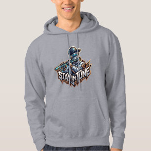 Sudadera Mantente en sintonía – Vibraciones inspiradas