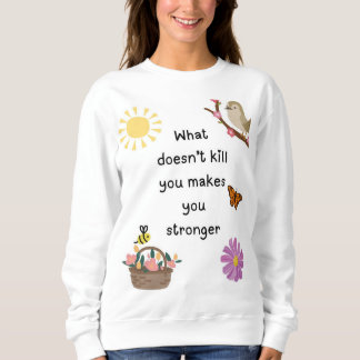 Sudadera Mantente fuerte