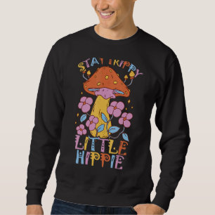 Sudadera Mantente Trippy Pequeña Micología Hippie Y Mu Mági
