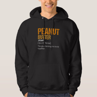 Sudadera Mantequilla de cacahuete de definición de maní