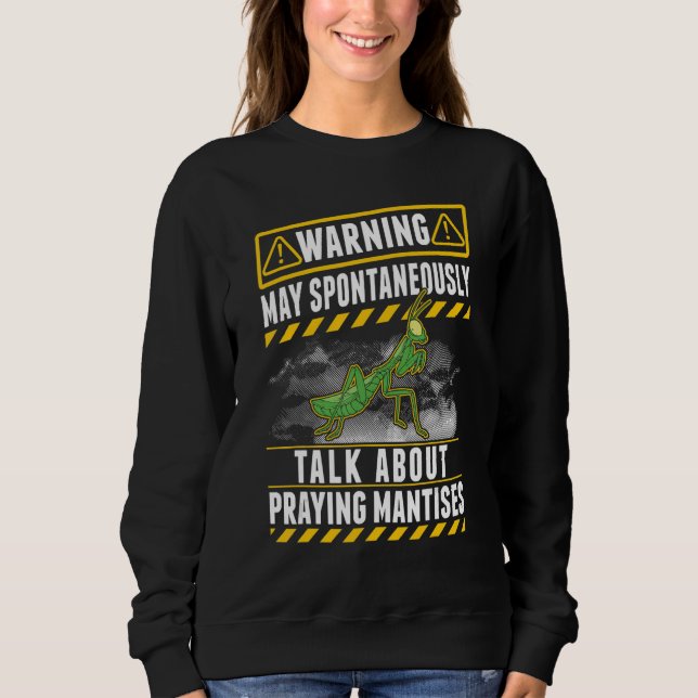 Sudadera Mantis religiosa (Anverso)
