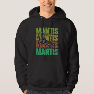 Sudadera Mantis Religiosa Retro Palabra Insectos Atrapa Rep