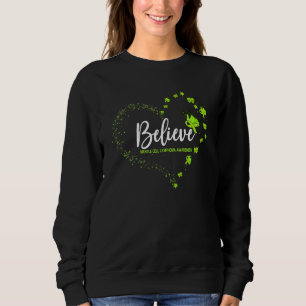 Sudadera Mantle Cell Linfoma Sensibilización mariposa cree
