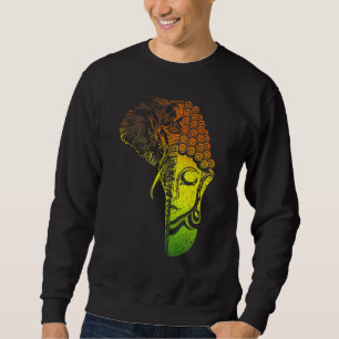 Sudadera Mántra Espiritual Budista Zen Budismo Elefante Bu