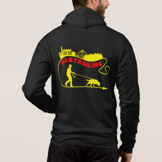 Sudadera Mantrailing Suchteam Schäferhund und Mann