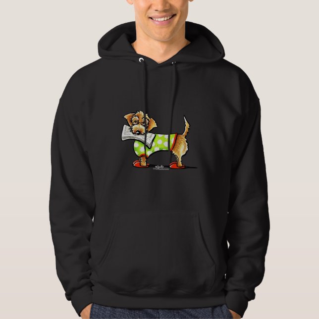 Sudadera Manzana de país Dachshund con cable (Anverso)
