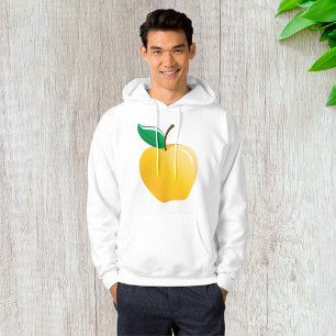 Sudadera Manzana Dorada Fruta Amarilla Brillante