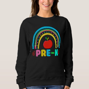Sudadera Manzana Pre K Con Elemento De Regreso A La Escuela