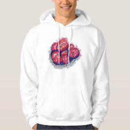 Sudadera Manzanas Abstractas