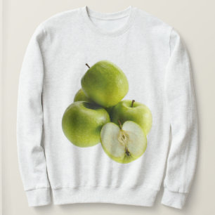 Sudadera "Manzanas verdes" Foto Cute. Comprar ahora