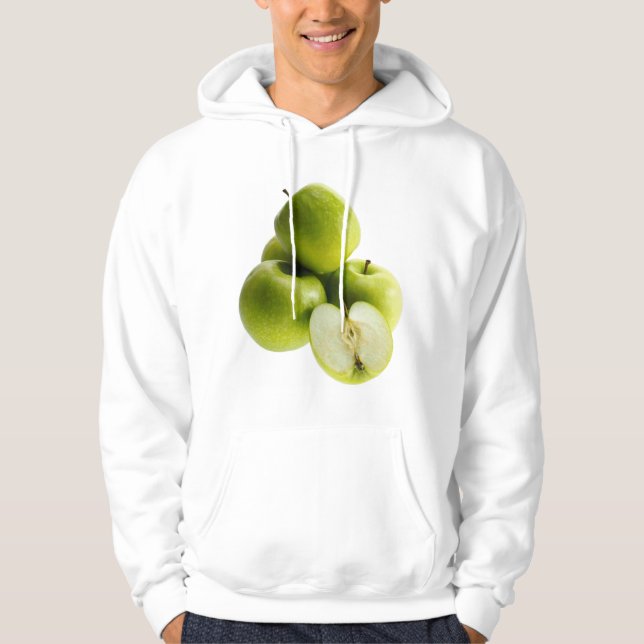 Sudadera "Manzanas verdes" Foto Cute. Comprar ahora (Anverso)